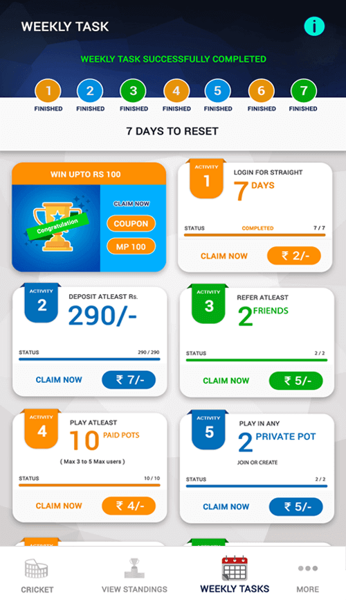 Download app walkthrough step four