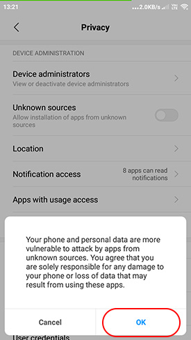 Download app walkthrough step two